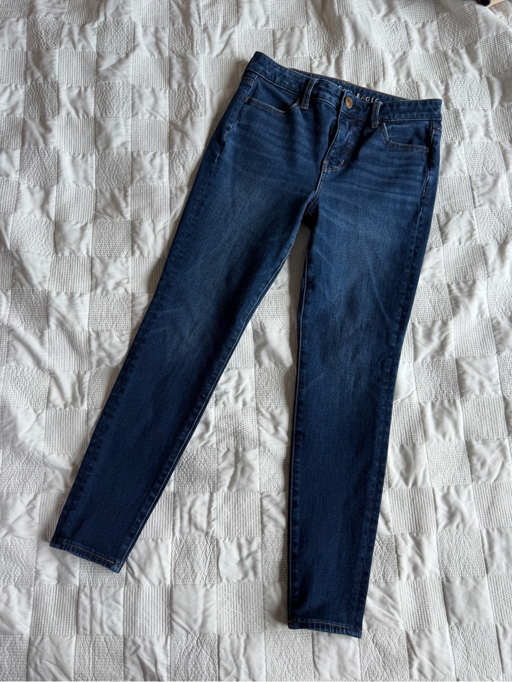 American Eagle Outfitters Dark Indigo Skinny Jeans